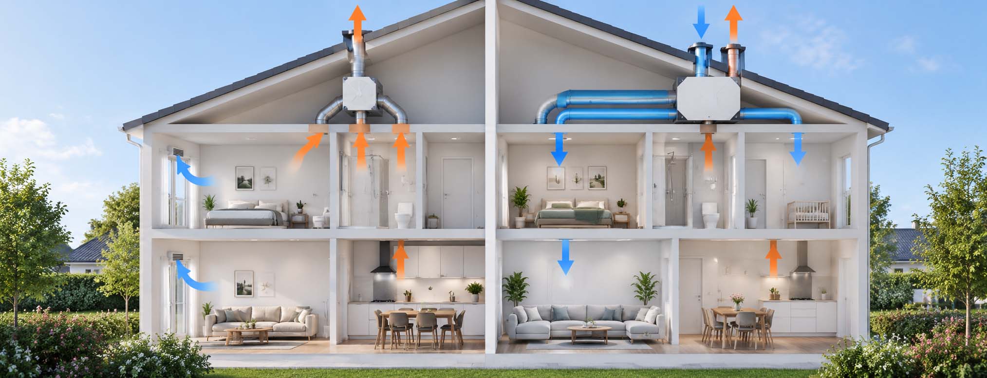 Verschil tussen mechanische ventilatie en wtw - hero